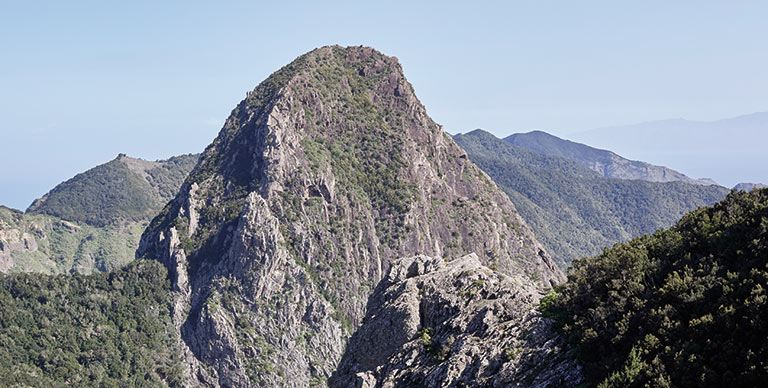 Rock formations of Garajonay National Park